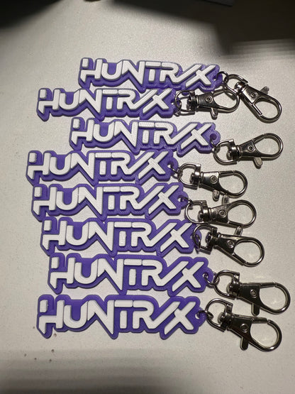 Huntrix Keychain – K-Pop Demon Hunters Inspired